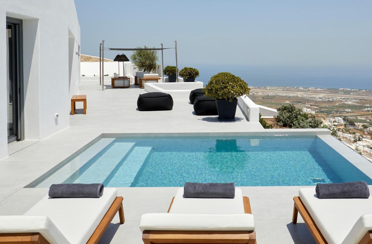 فيلات Kamini Santorini Pýrgos المظهر الخارجي الصورة