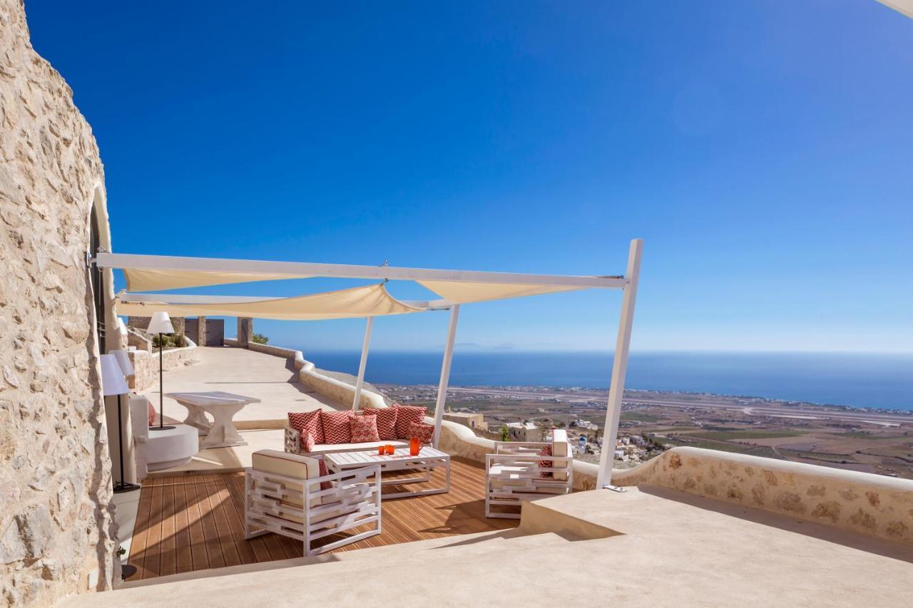 فيلات Kamini Santorini Pýrgos المظهر الخارجي الصورة