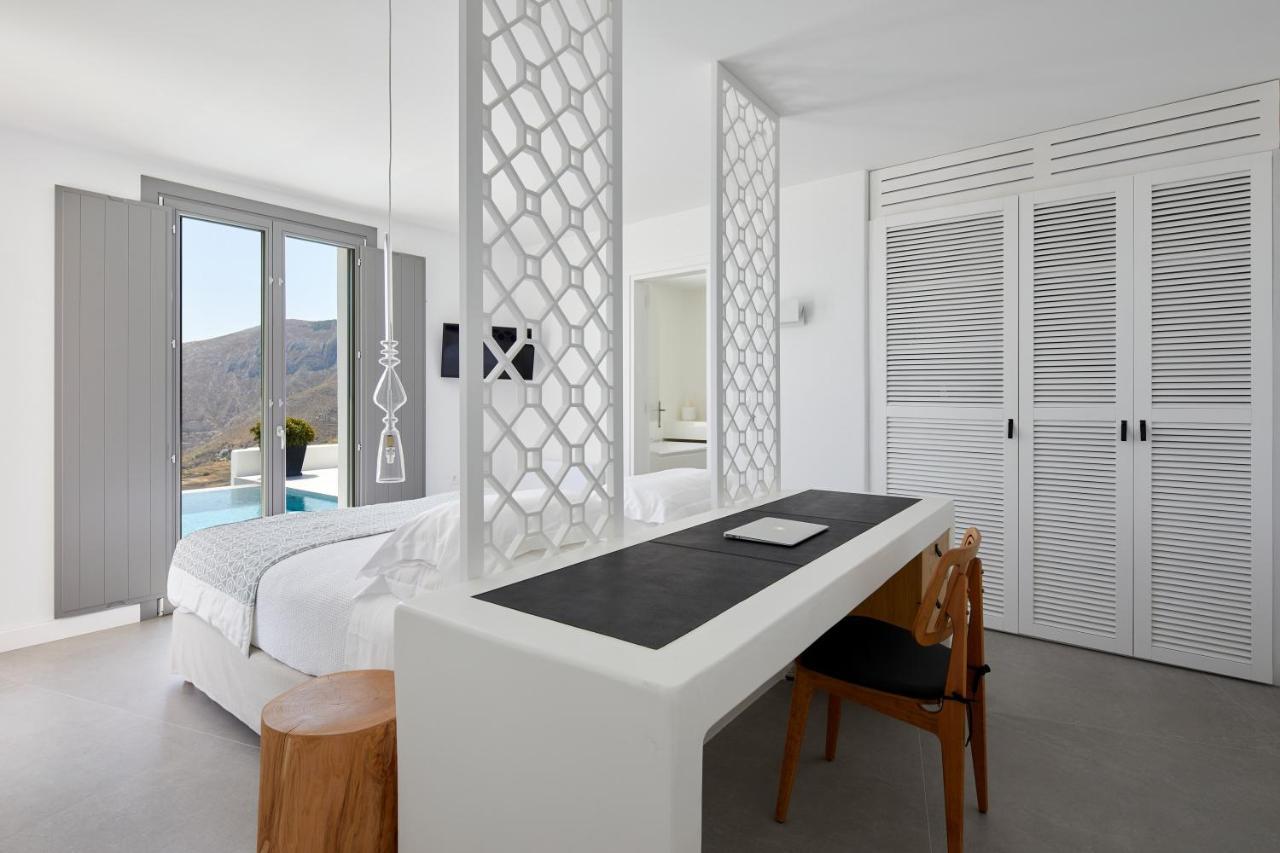 فيلات Kamini Santorini Pýrgos المظهر الخارجي الصورة