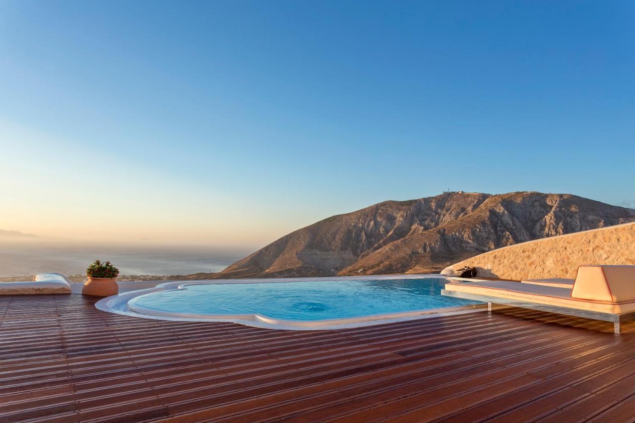 فيلات Kamini Santorini Pýrgos المظهر الخارجي الصورة