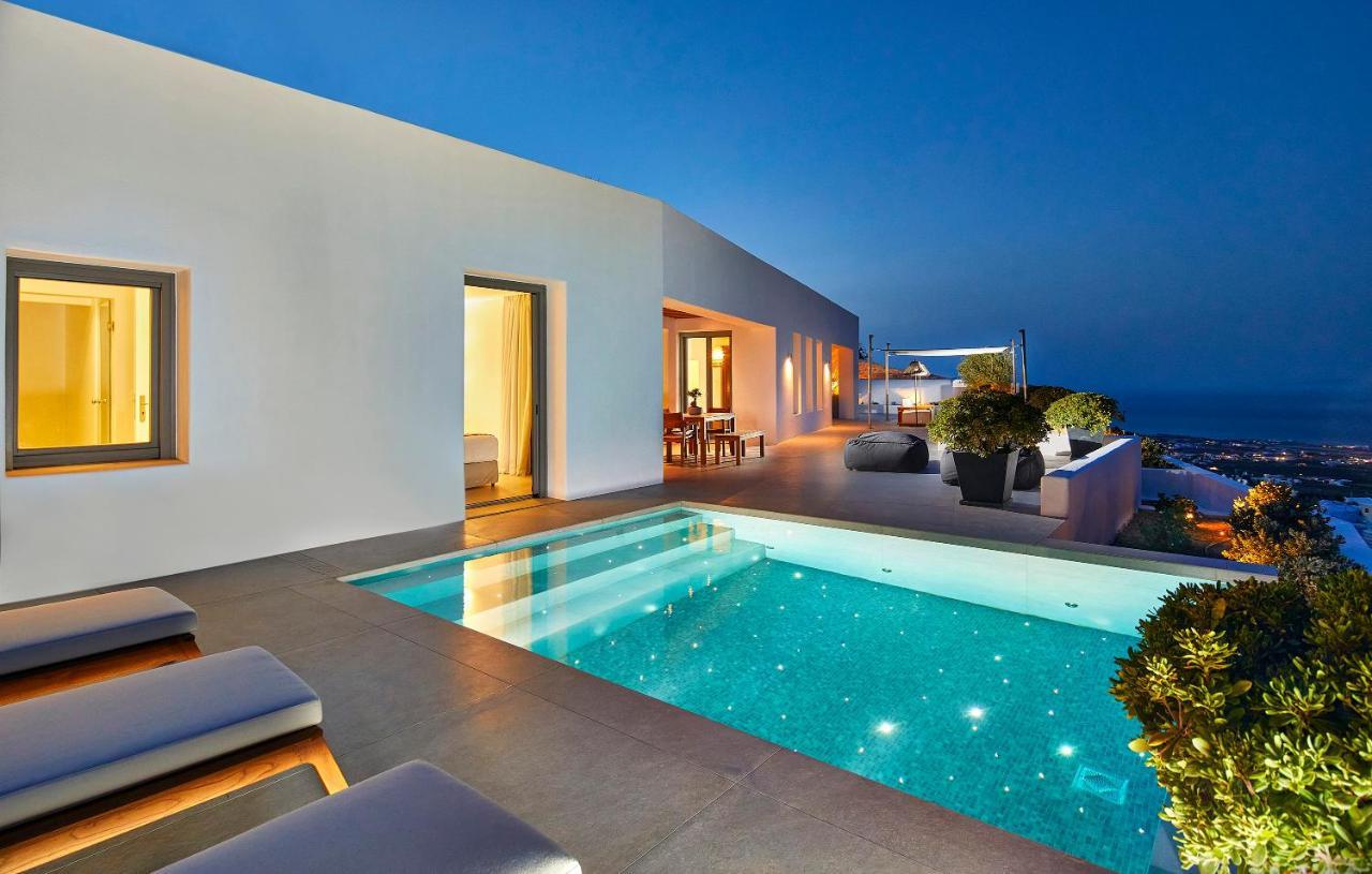 فيلات Kamini Santorini Pýrgos المظهر الخارجي الصورة